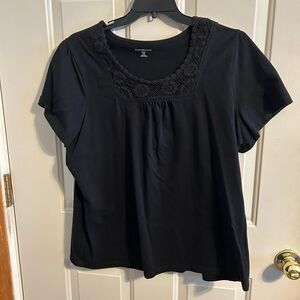 Croft & Barrow 2X cotton blouse